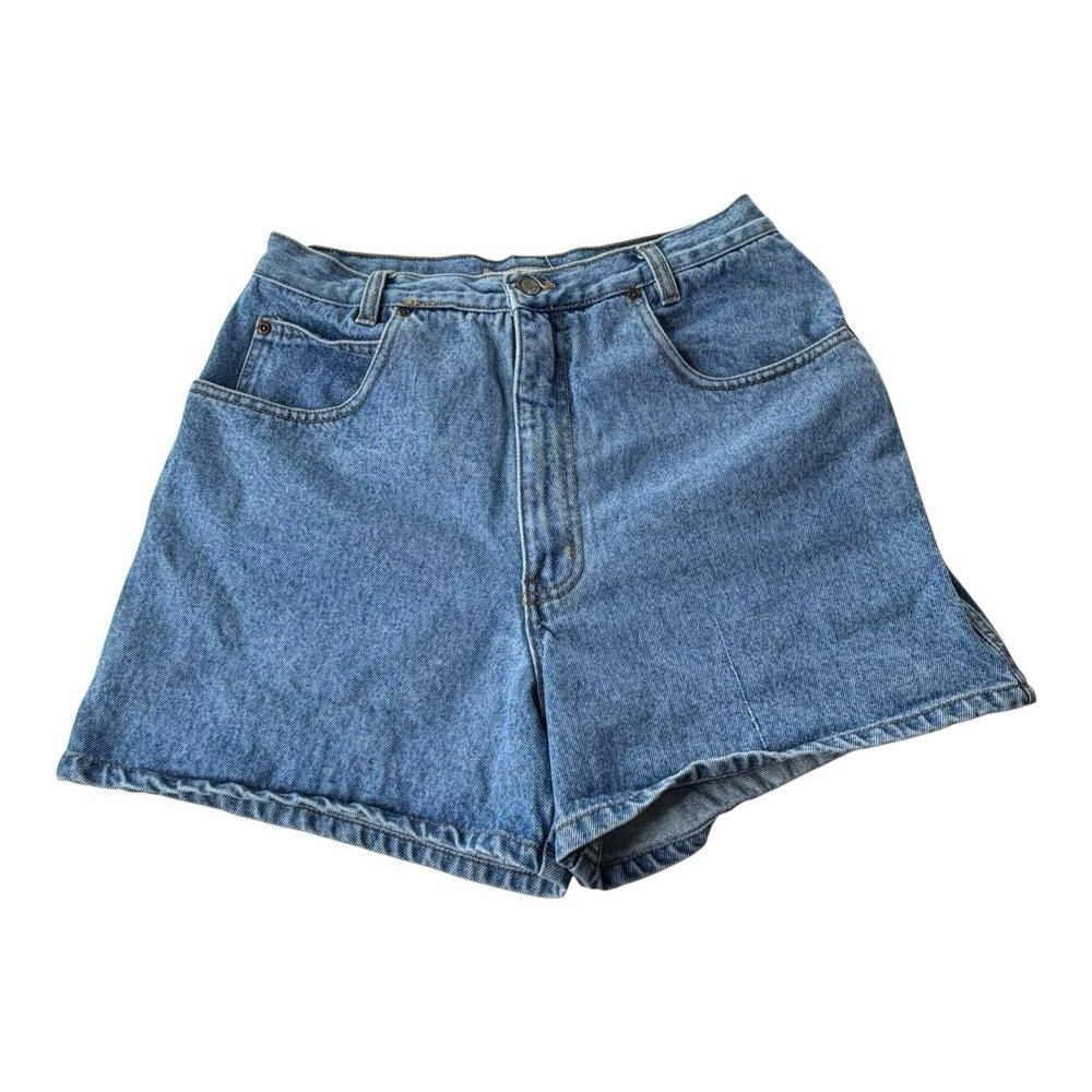 GreatLand Trading Company Denim Shorts Women's 11/12 Blue High Rise Mom